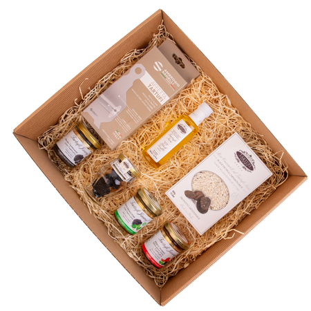 Zestaw prezentowy włoski truflowy Toskania Premium