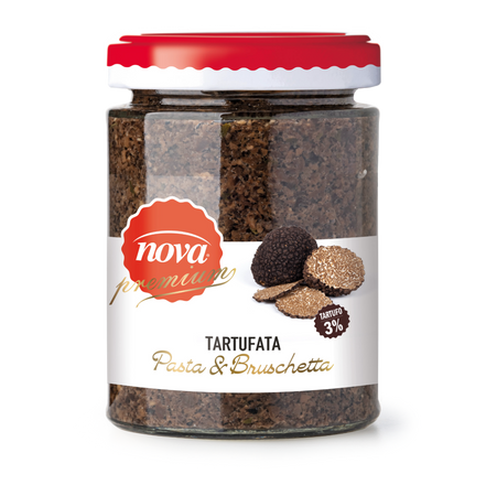 Pasta truflowa z czarnymi truflami Tartufata 3% - Nova 580ml