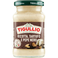 Włoski sos z ricottą, truflami i czarnym pieprzem - Tigullio 185 g
